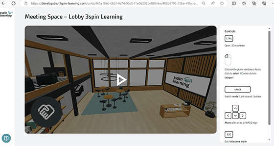 Public links with Virtual Reality Training