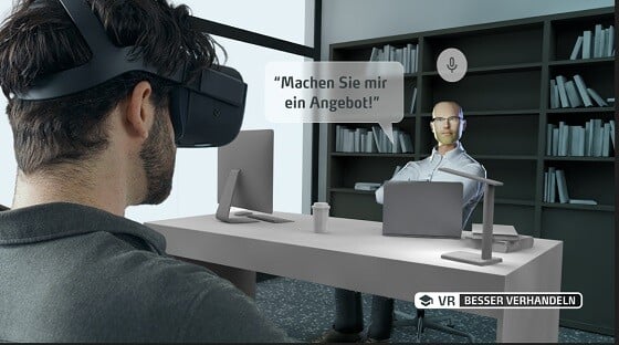 VR Soft Skills Kurs Sales 