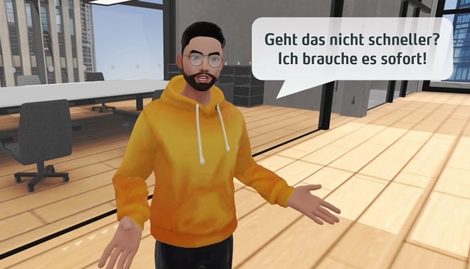 Immersive Soft Skill Trainings mit KI und VR