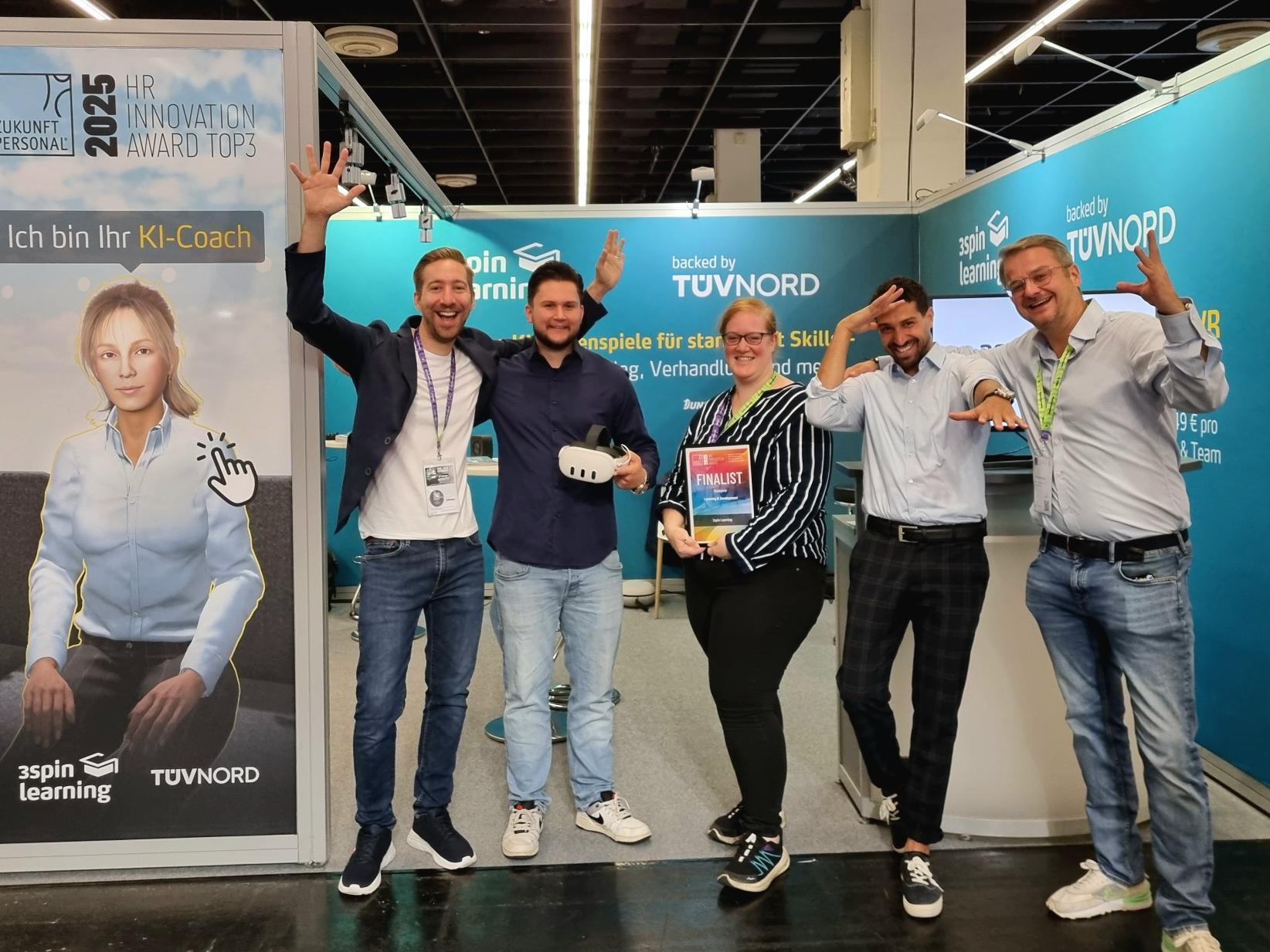 3spin Learning auf der Zukunft Personal 2025